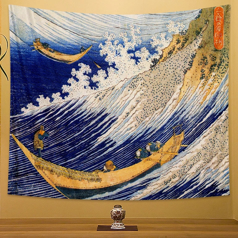 DecorBites™ Beach Scenery Tapestry - Bohemian Home Decor Wall Mat for Bedroom