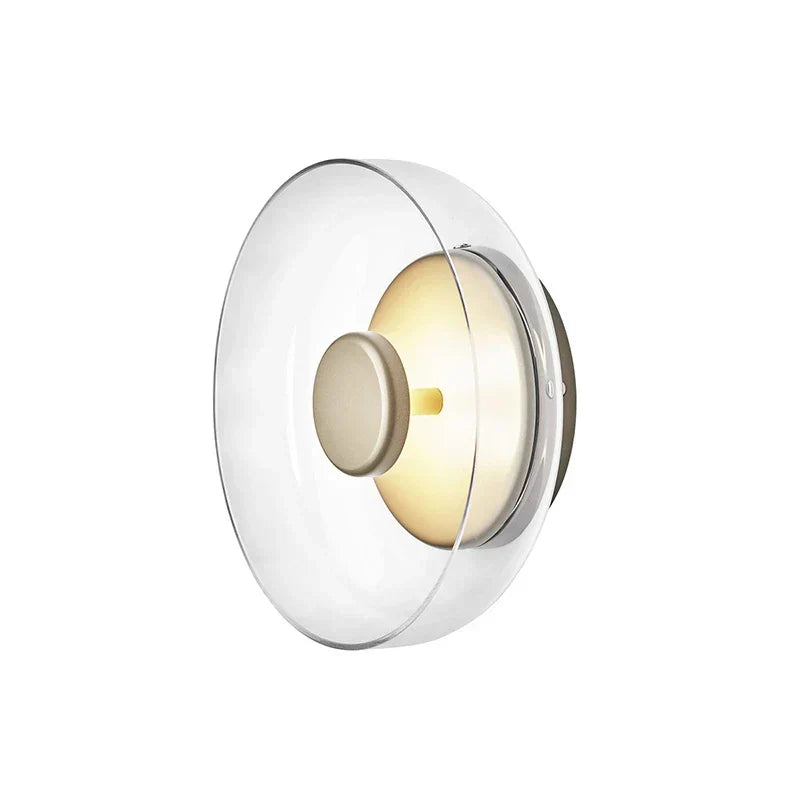 DecorBites™ Glass Bowl LED Wall Sconce for Modern Nordic Indoor Decor