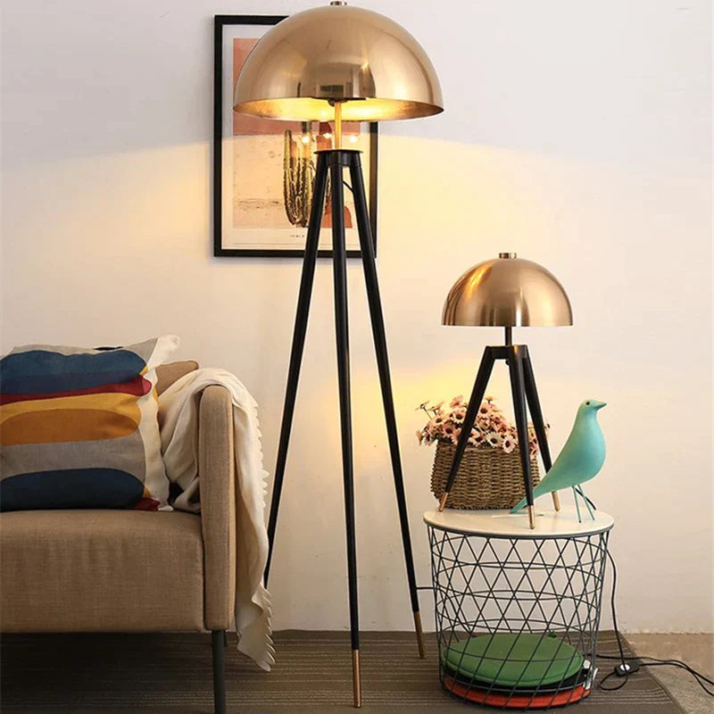 DecorBites™ Coyote Tripod Floor Lamp: Modern Stylish Standing Light for Home Decor