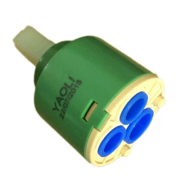 DecorBites™ 3-Year Warranty Ceramic Cartridge for 35mm/40mm Faucet Mixer - High Quality