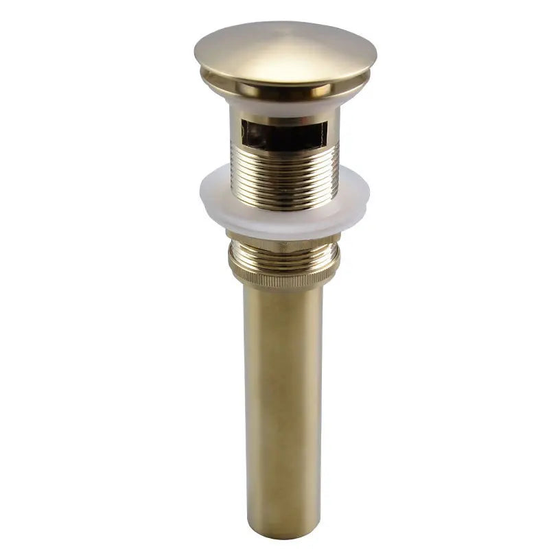 DecorBites™ Brushed Gold Pop-up Drain Assembly Kit for Bathroom Sink Vessel Vanity