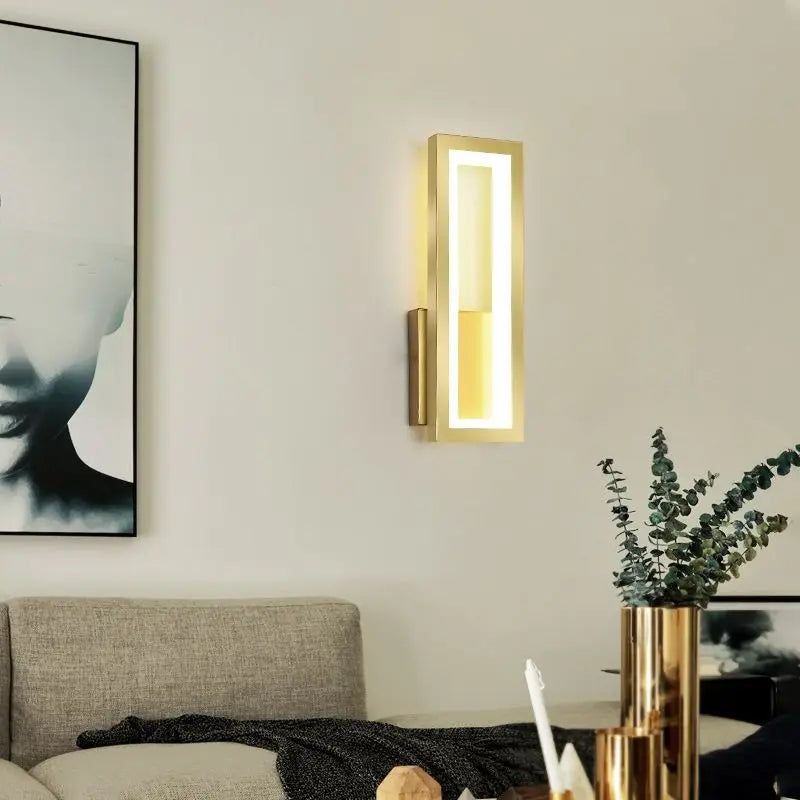 DecorBites™ LED Wall Sconce for Bedroom, Living Room, and Aisle Lighting