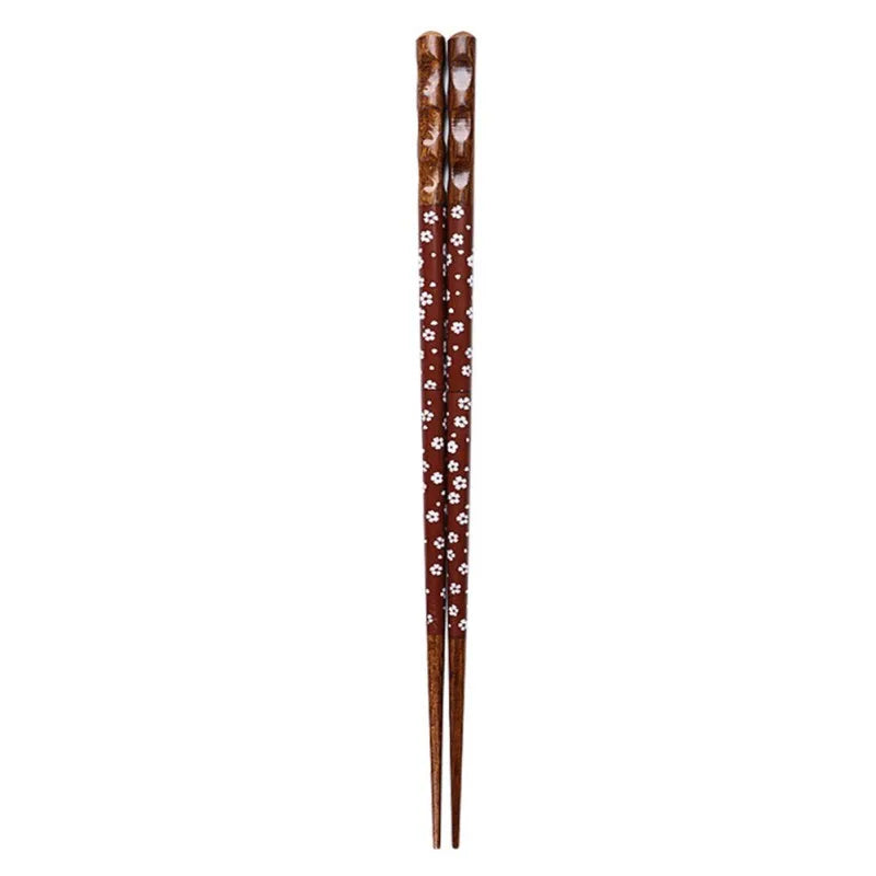DecorBites™ Bamboo Wood Chopsticks for Sushi and Food Eating