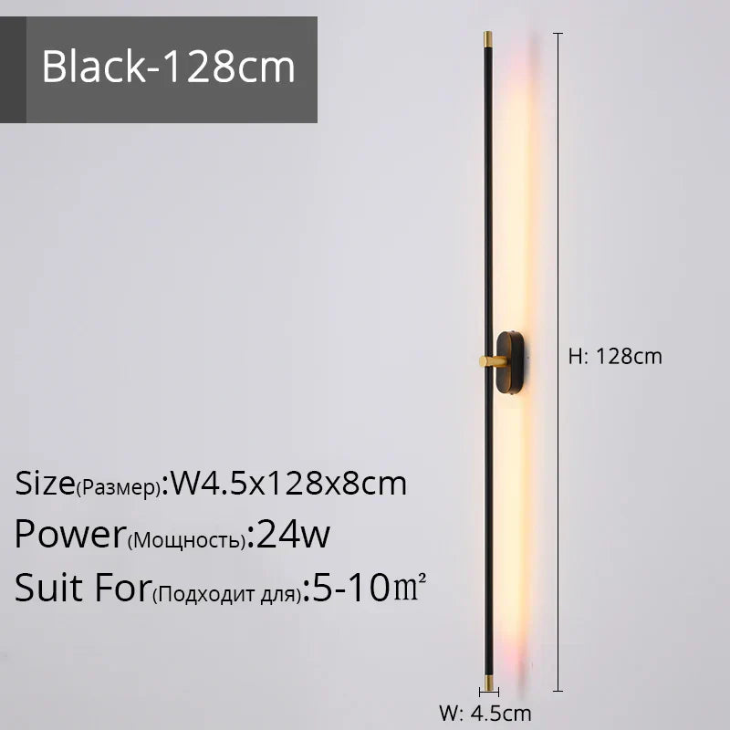 DecorBites™ LED Strip Wall Lamp for Modern Decor in Staircase, Bedroom, or Aisle
