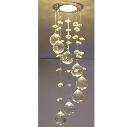 DecorBites™ Crystal LED Downlight for Home Decor, Living Room, Dining, Corridor - Mini Ceiling Lamp