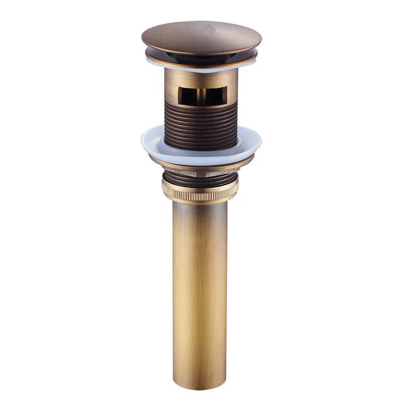 DecorBites™ Bronze Bathroom Sink Faucet Hot & Cold Brass Basin Mixer Water Tap