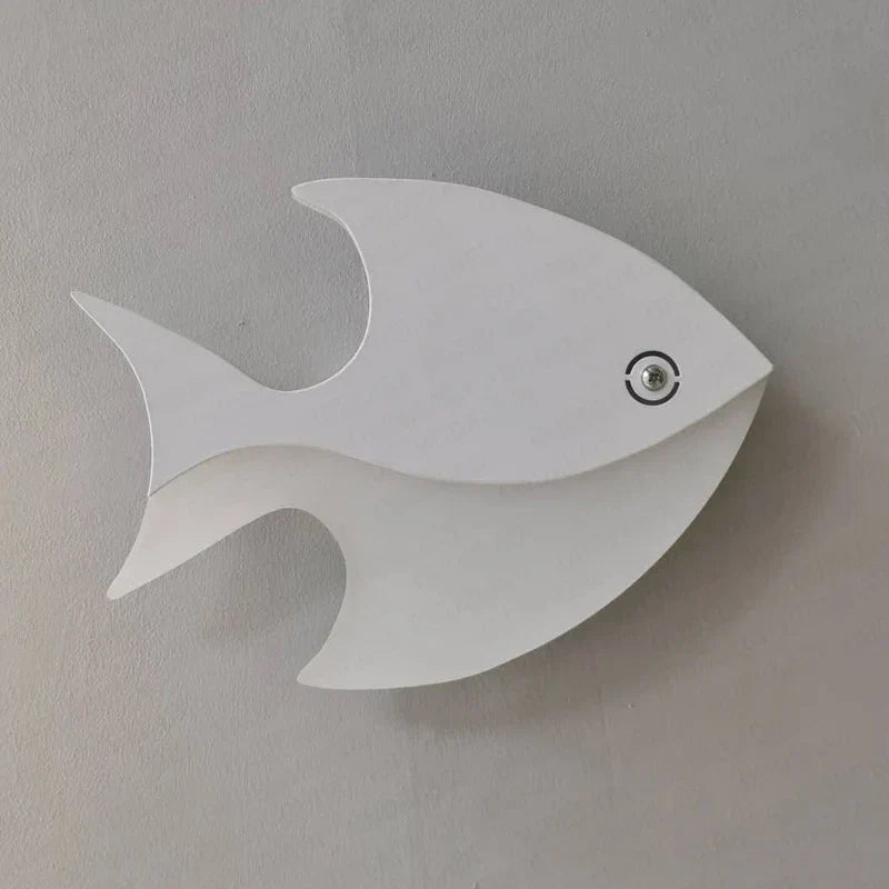 DecorBites™ LED Fish Shape Wall Lamp Modern Creative Acrylic Decor for Indoor Spaces
