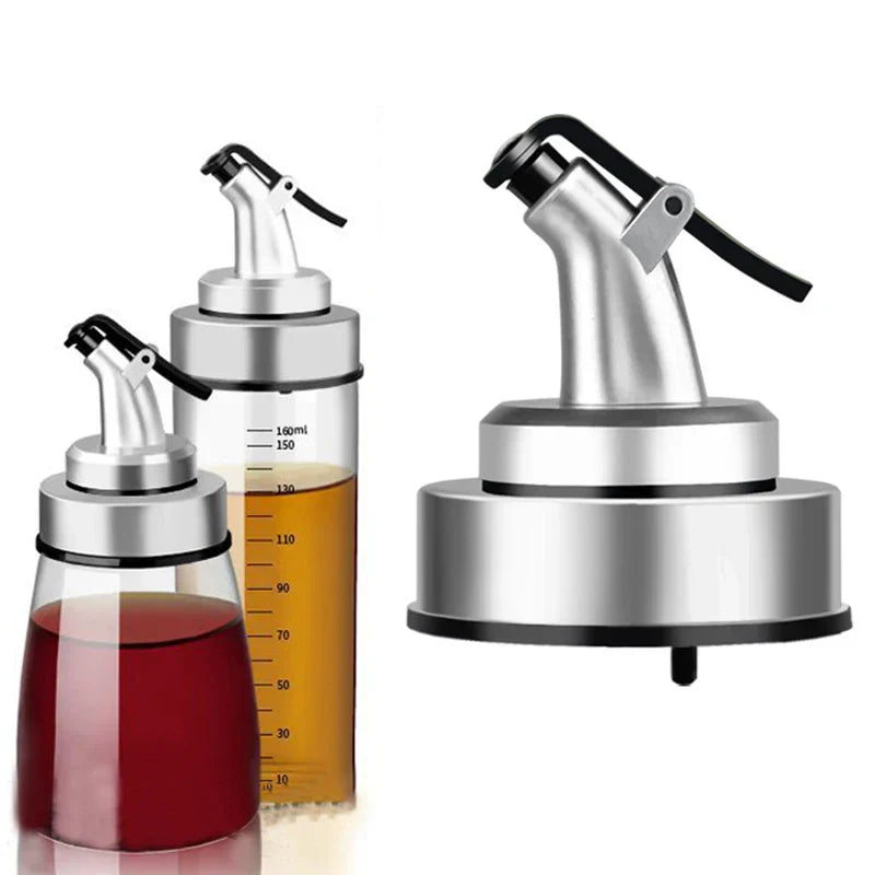 DecorBites™ Bottle Cap Stopper for Seasoning Bottle - Durable Oil Nozzle Lid