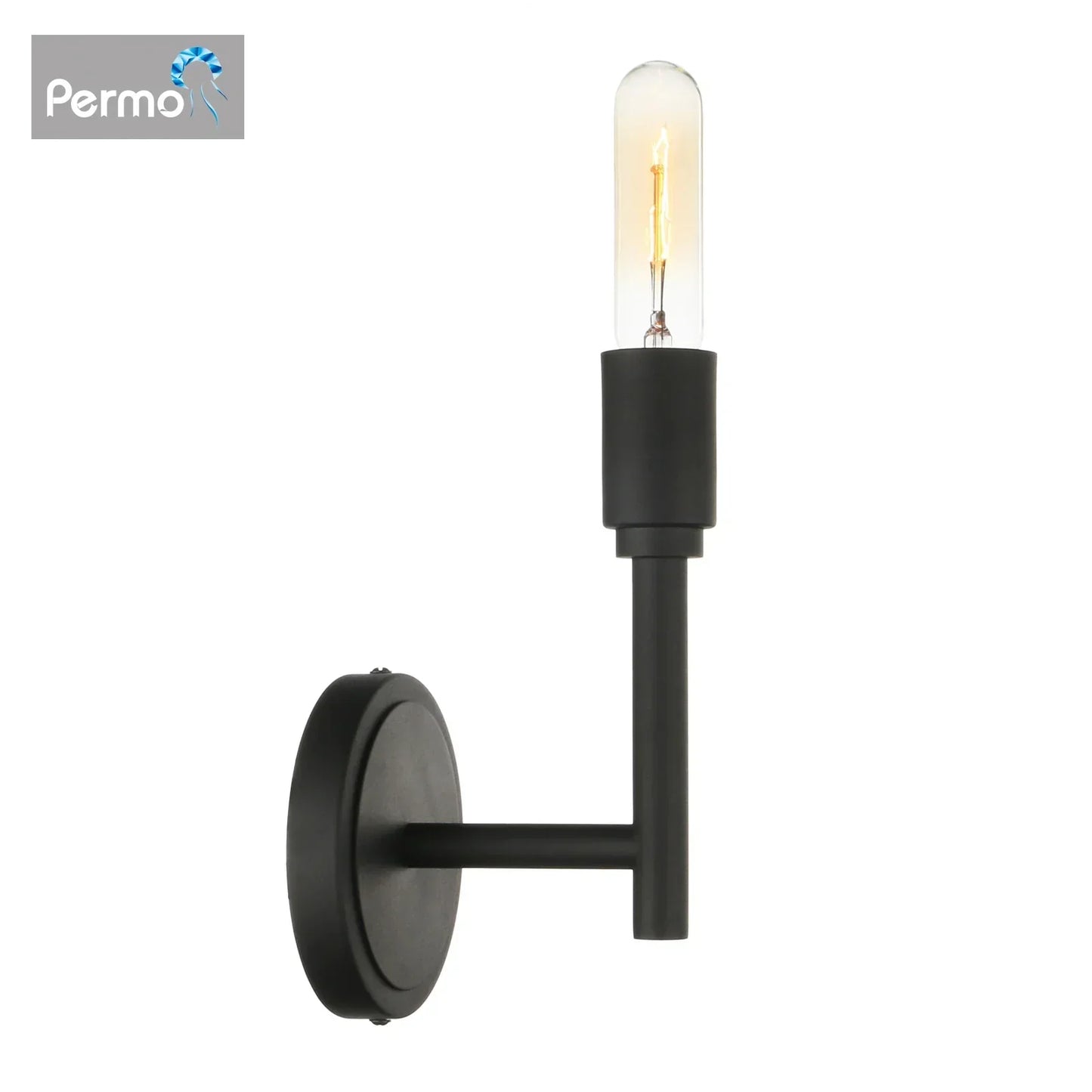 DecorBites™ Industrial Antique Metal Wall Lamp for Minimalist Bedroom
