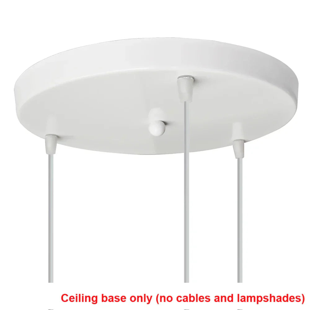 DecorBites™ Geometric LED 3-Light Pendant for Indoor Lighting & Decor
