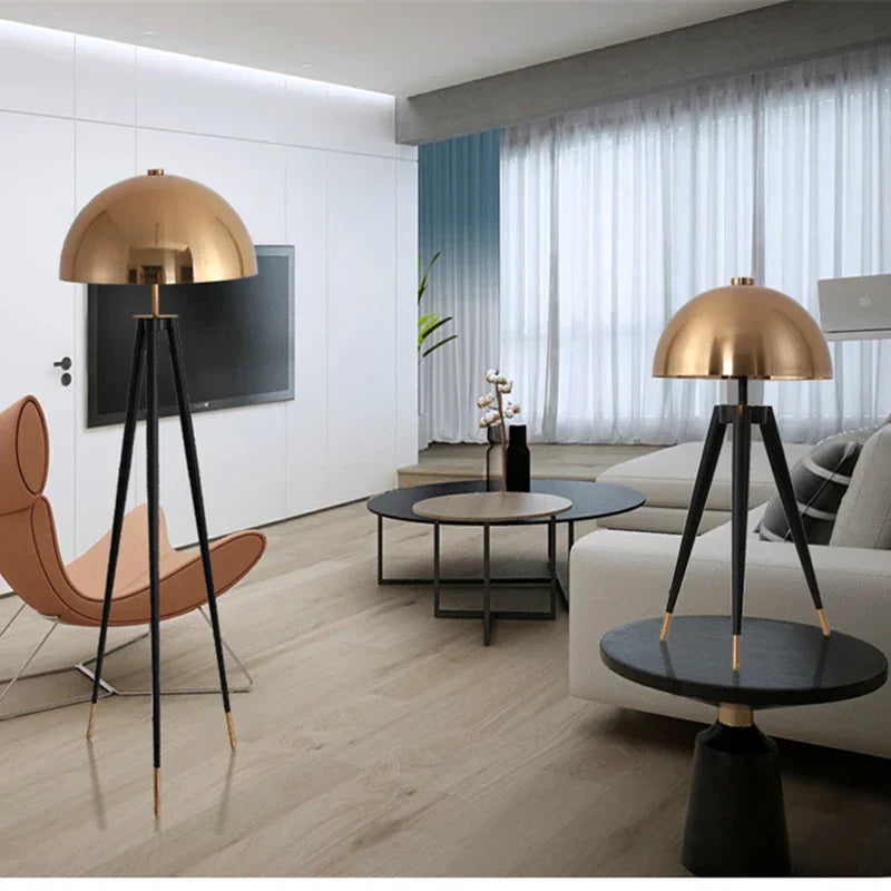 DecorBites™ Coyote Tripod Floor Lamp: Modern Stylish Standing Light for Home Decor