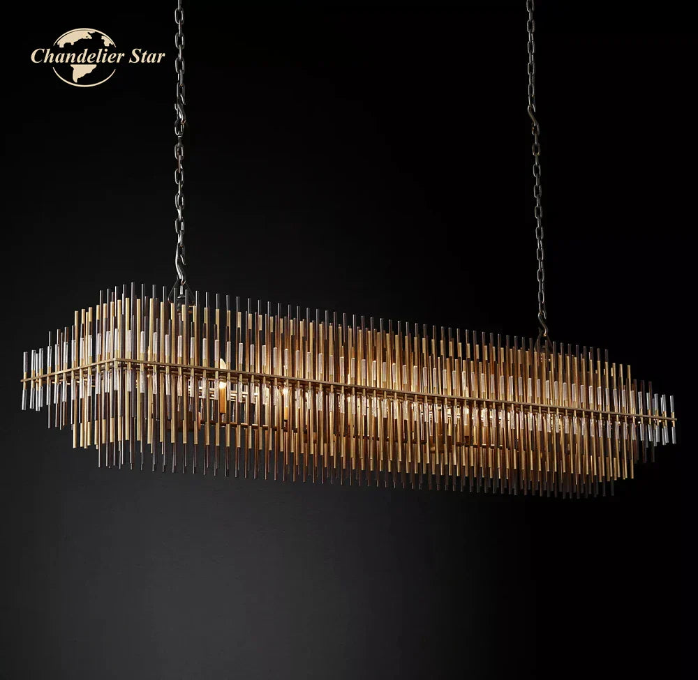 DecorBites™ LED Emile Chandelier - Stylish Dining Room & Living Room Lighting