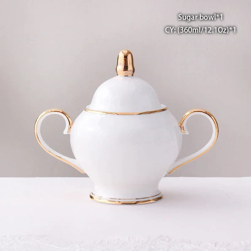 DecorBites™ Bone China Sugar Bowl & Creamer Set