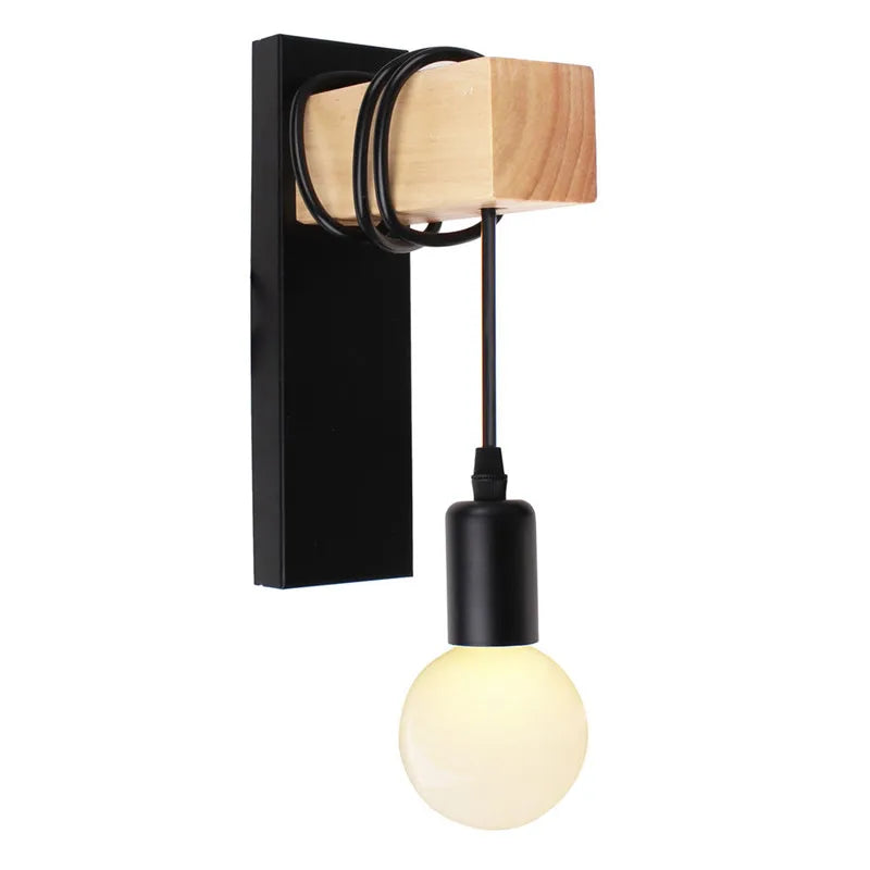 DecorBites™ Artistic Metal Iron Wall Lamp for Bedroom Livingroom Restaurant Bar Sconce