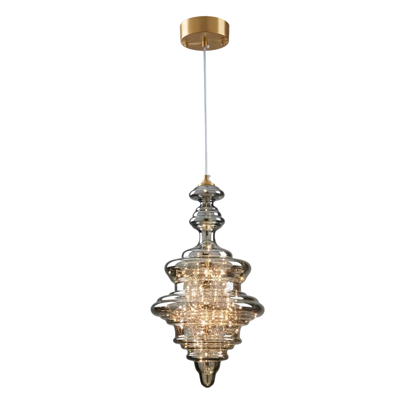 DecorBites™ Crystal Chandelier: Nordic Luxury Pendant Lighting for Dining Room, Bedroom, and Bar