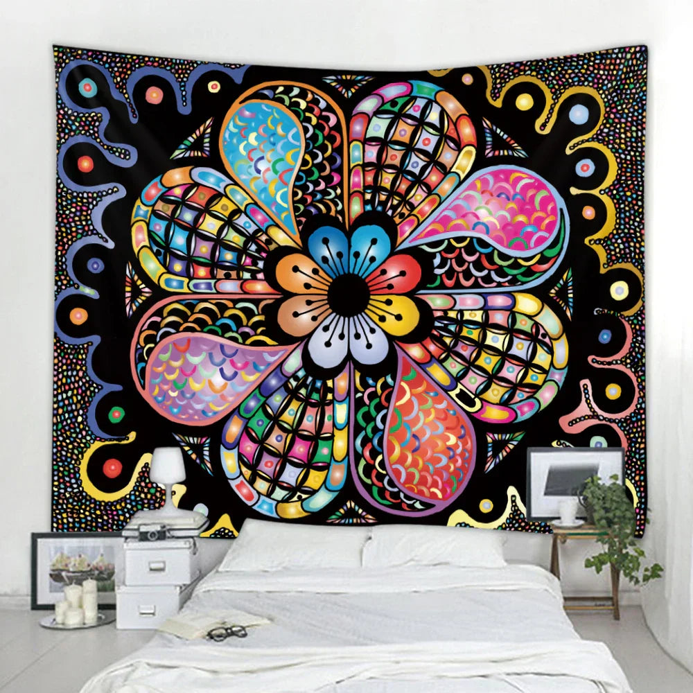 DecorBites™ Boho Tapestry Set for Stylish Home Decor and Trendy Vibes