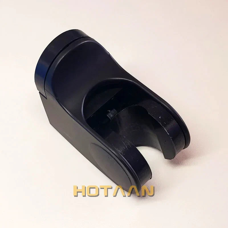 DecorBites™ Black Plated ABS Shower Holder Wall Mounted Hand Shower Bracket