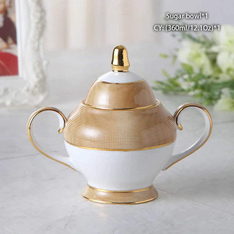 DecorBites™ Bone China Sugar Bowl & Creamer Set