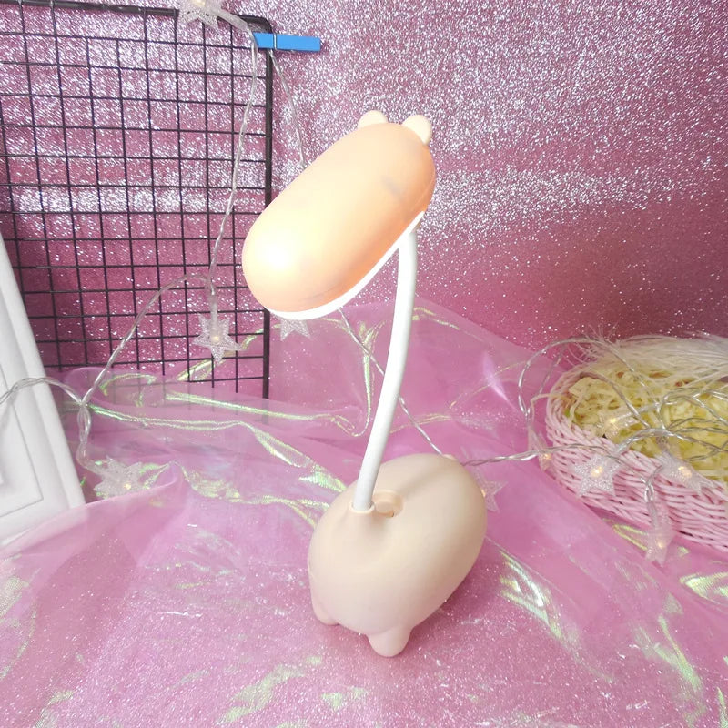 DecorBites™ Elk Night Lamp: Cute Animal LED Desk Lamp for Children's Bedroom