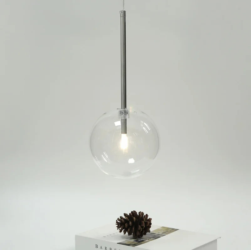 DecorBites™ Bubble Glass Ball Pendant Light for Modern Living Room Kitchen Bedroom