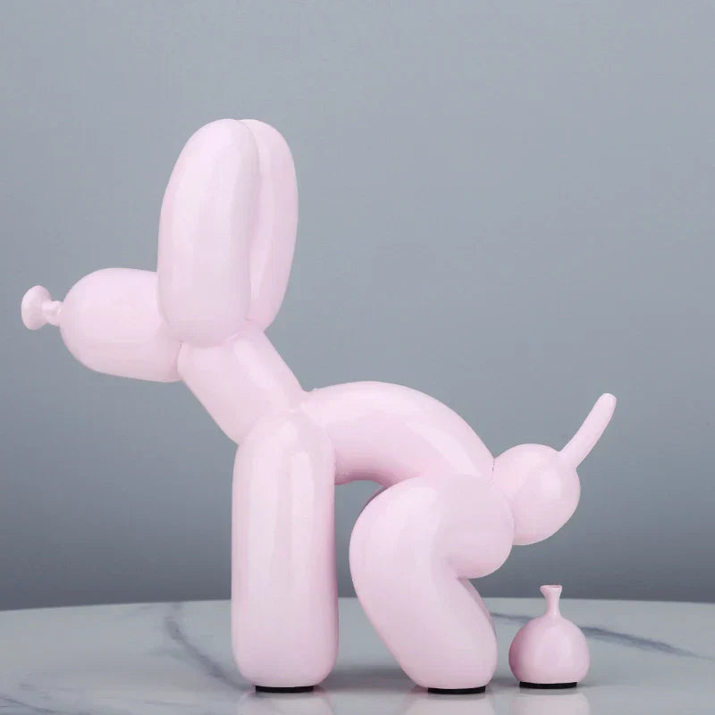 DecorBites™ Balloon Dog Statue: Modern Nordic Resin Art Sculpture for Home Decor