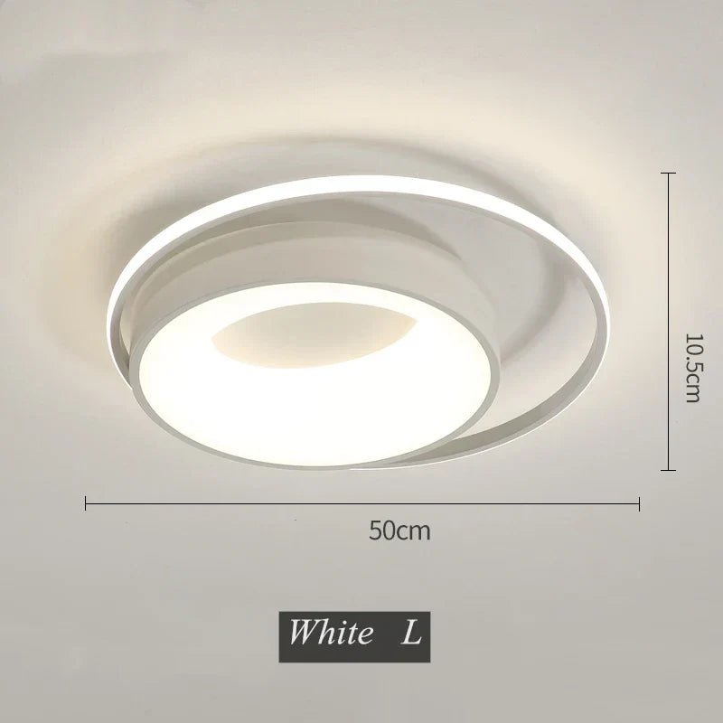 DecorBites™ LED Chandelier Light for Living Dining Room, Modern Acrylic Surface Mounted Fixture