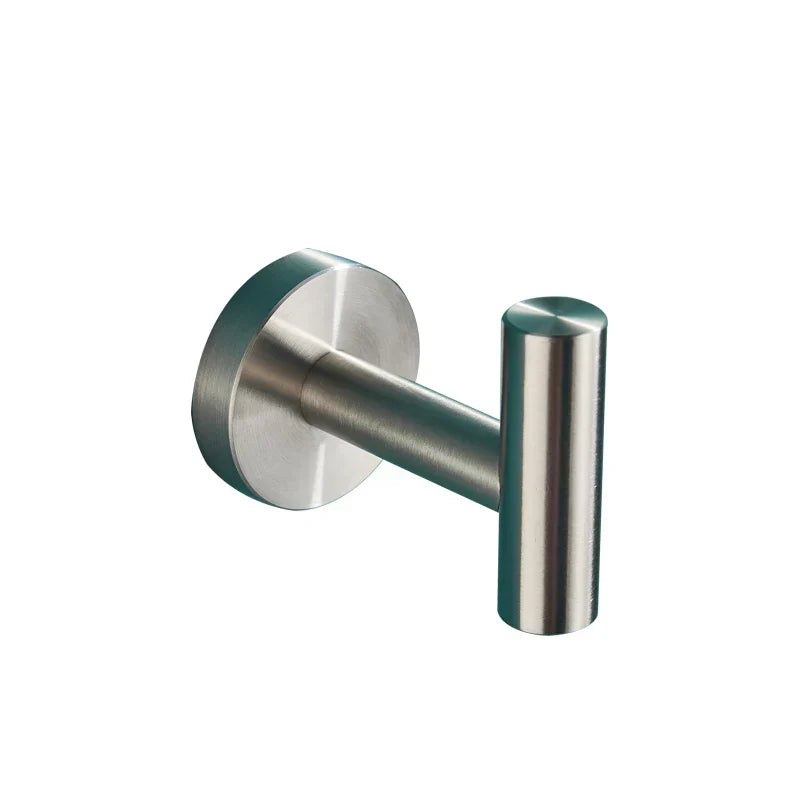 DecorBites™ Bathroom Hardware Set: Towel Bar, Robe Hook, Rack, Shelf, Tissue Holder, Hook