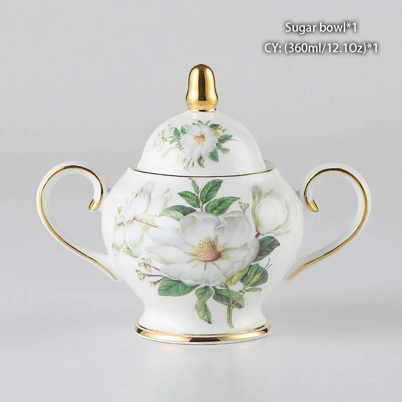 DecorBites™ Bone China Sugar Bowl & Creamer Set