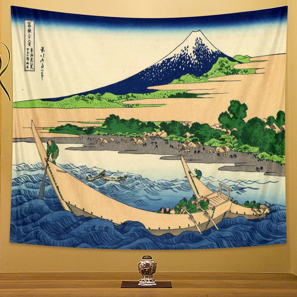 DecorBites™ Beach Scenery Tapestry - Bohemian Home Decor Wall Mat for Bedroom
