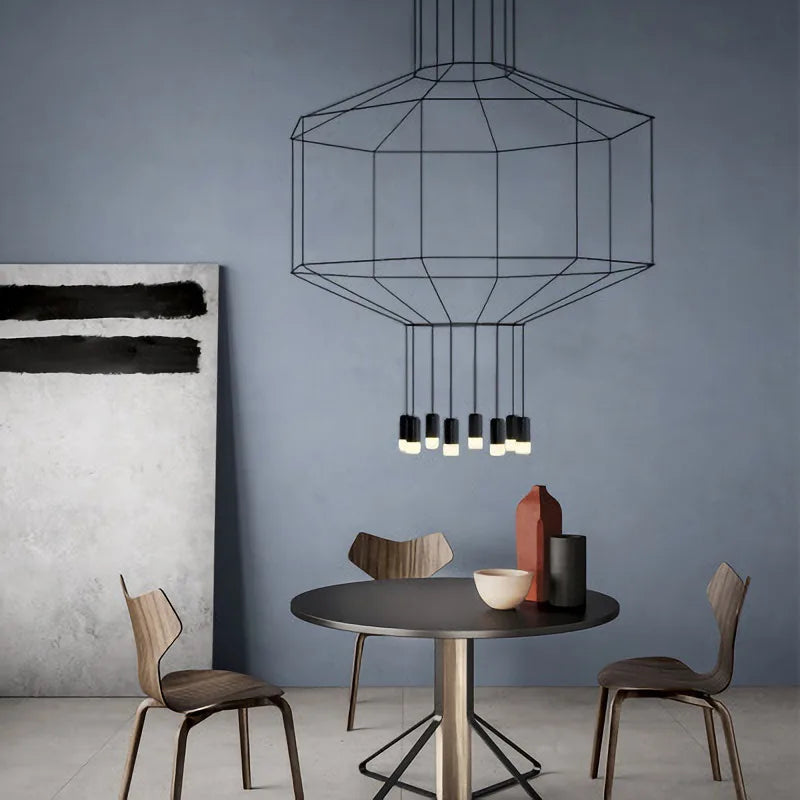 DecorBites™ Designer Nordic Ceiling Chandelier for Home Decor and Living Room Lighting