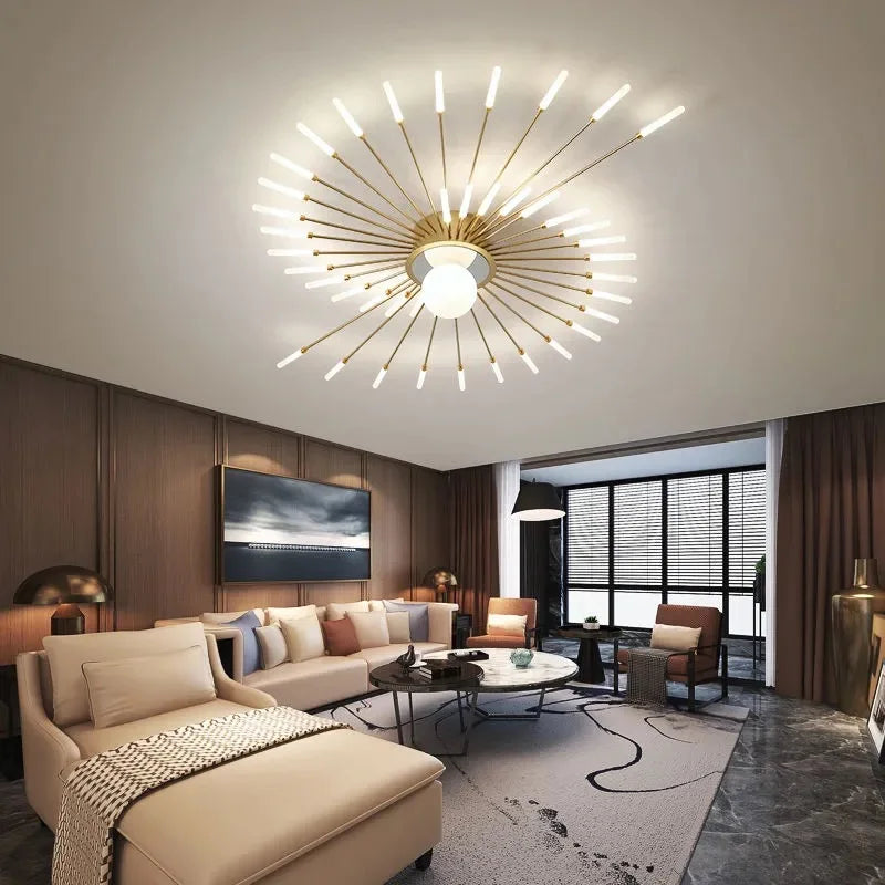 DecorBites™ LED Chandelier Lights - Modern Indoor Lighting for Living Room, Kids Room, Bedroom