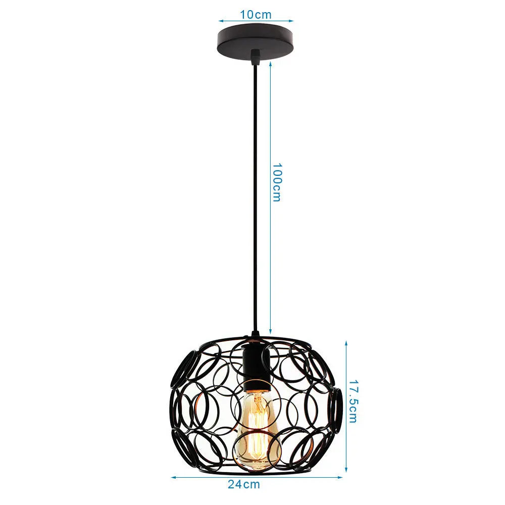 DecorBites™ Industrial LED Pendant Ceiling Light for Home Living Room Kitchen Decor