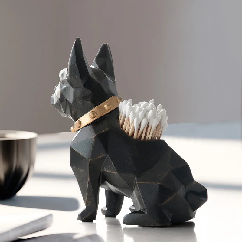 DecorBites™ Dog Resin Pen Holder Desk Organizer Office Accessories Storage Pencil Pot