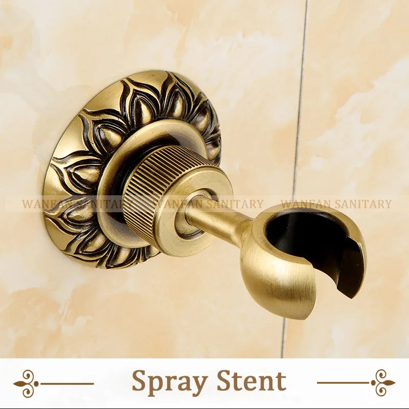 DecorBites™ Antique Brass Wall Mounted Bidet Faucet Hygienic Shower Sprayer Tap