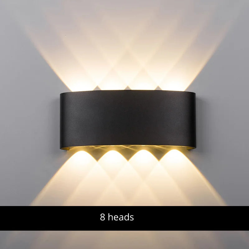 DecorBites™ Aluminum Wall Lamps: Bedside & Living Room Lighting Fixture, Warm/Cool Light, AC85-260V