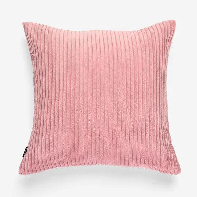 DecorBites™ Corduroy Flocking Velvet Pillow Cover, Soft Home Decor, 45x45cm/60x60cm