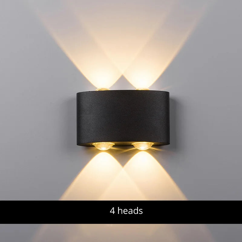 DecorBites™ Aluminum Wall Lamps: Bedside & Living Room Lighting Fixture, Warm/Cool Light, AC85-260V