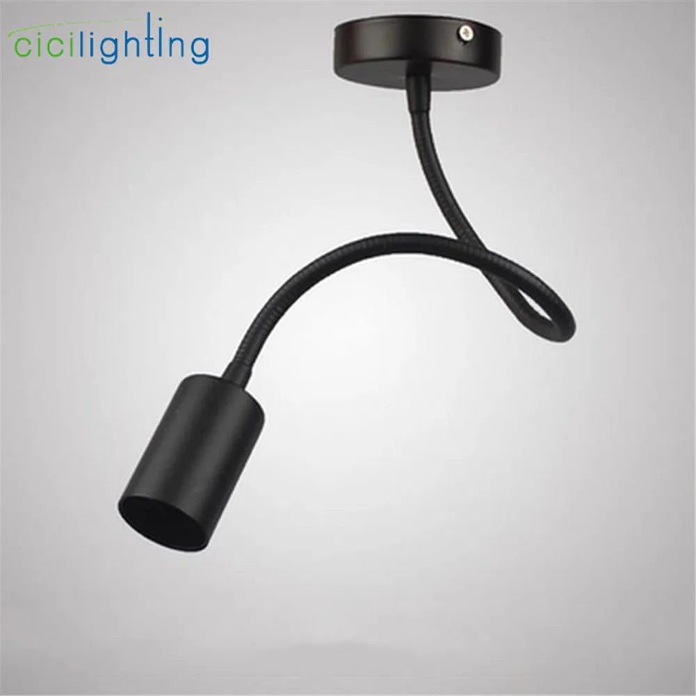 DecorBites™ Industrial Gooseneck Track Lighting for Clothing Store