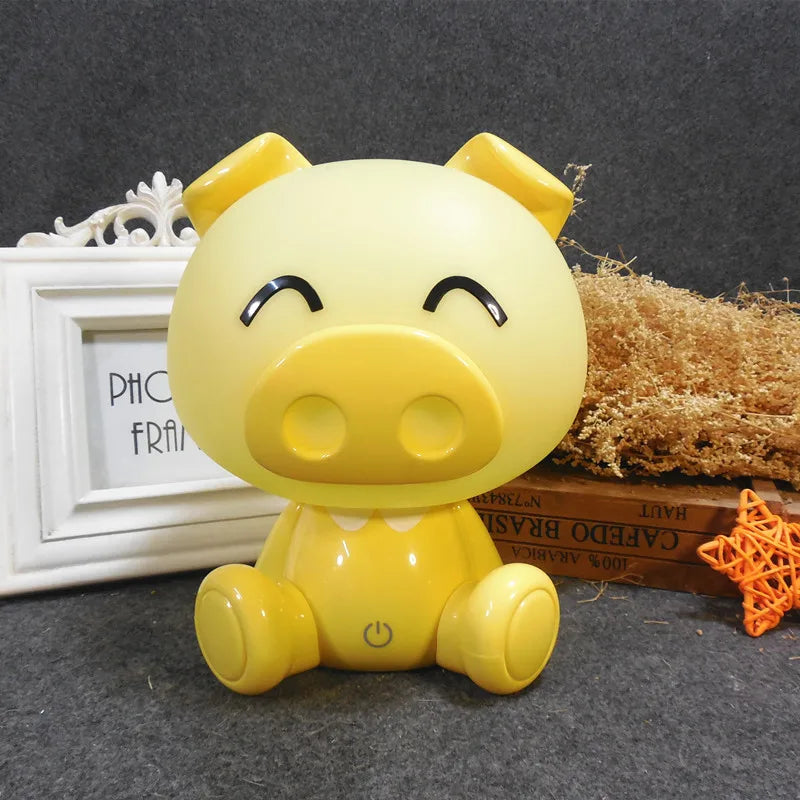 DecorBites™ Kids Rabbit Night Light USB Desk Lamp, Energy Saving LED, Eye Protection, Gift