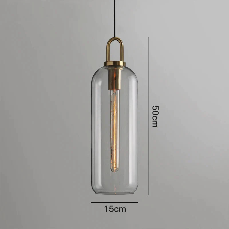 DecorBites™ Glass Ball Pendant Lights for Living Room, Dining Room, Bar - Luxury Industrial Style