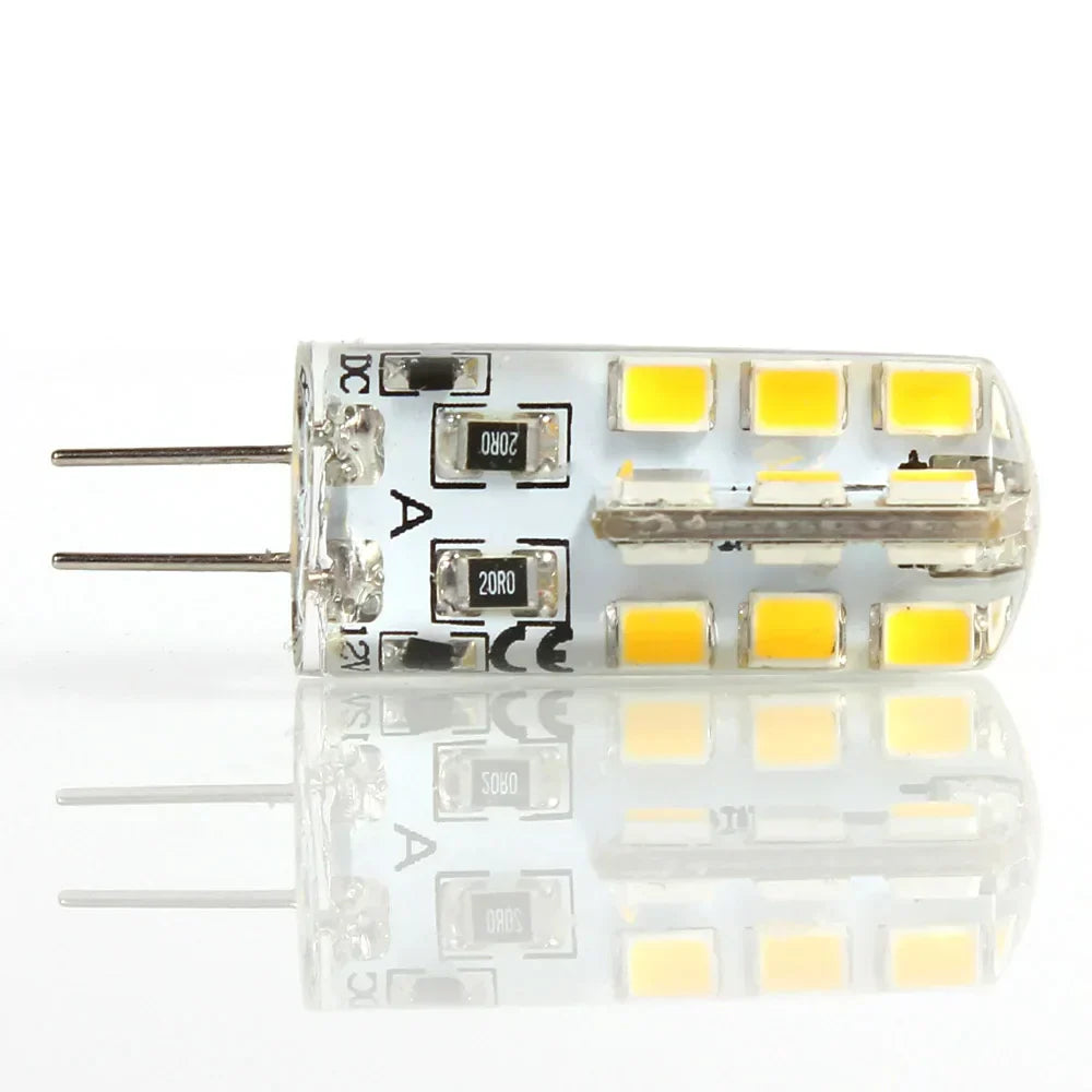 DecorBites™ LED G4 3W Bulb 24 SMD 2835 AC DC 12V 220V Spotlight 2Y Warranty