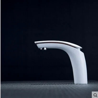 DecorBites™ Brass Baking Finish Basin Faucet - 12 Colors Hot/Cold Mixer Tap