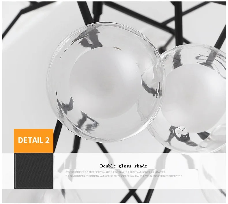 DecorBites™ LED Firefly Chandelier: Modern Tree Branch Ceiling Lamp for Stylish Home Decor