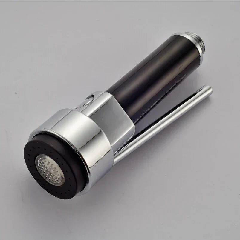 DecorBites™ LED Light Chrome Kitchen Faucet Pull-Out Spray Head Replacement