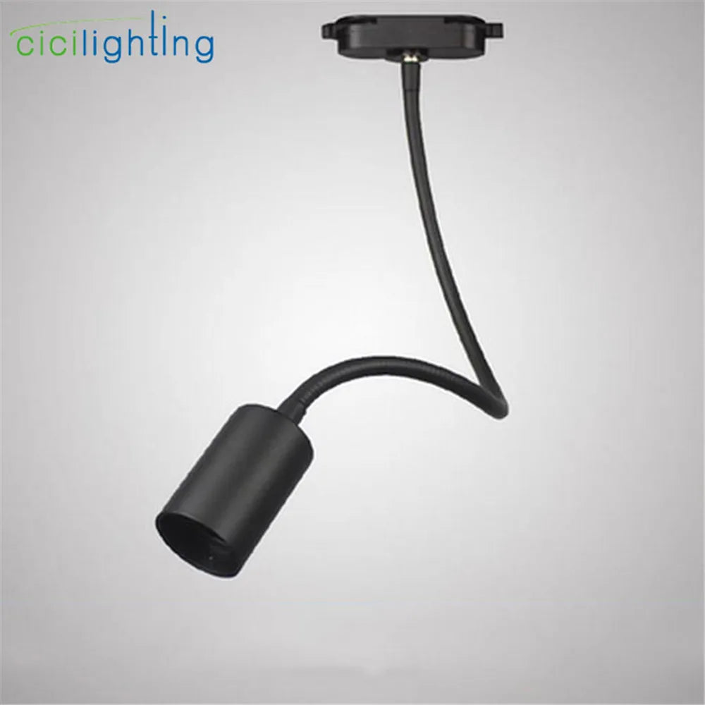 DecorBites™ Industrial Gooseneck Track Lighting for Clothing Store