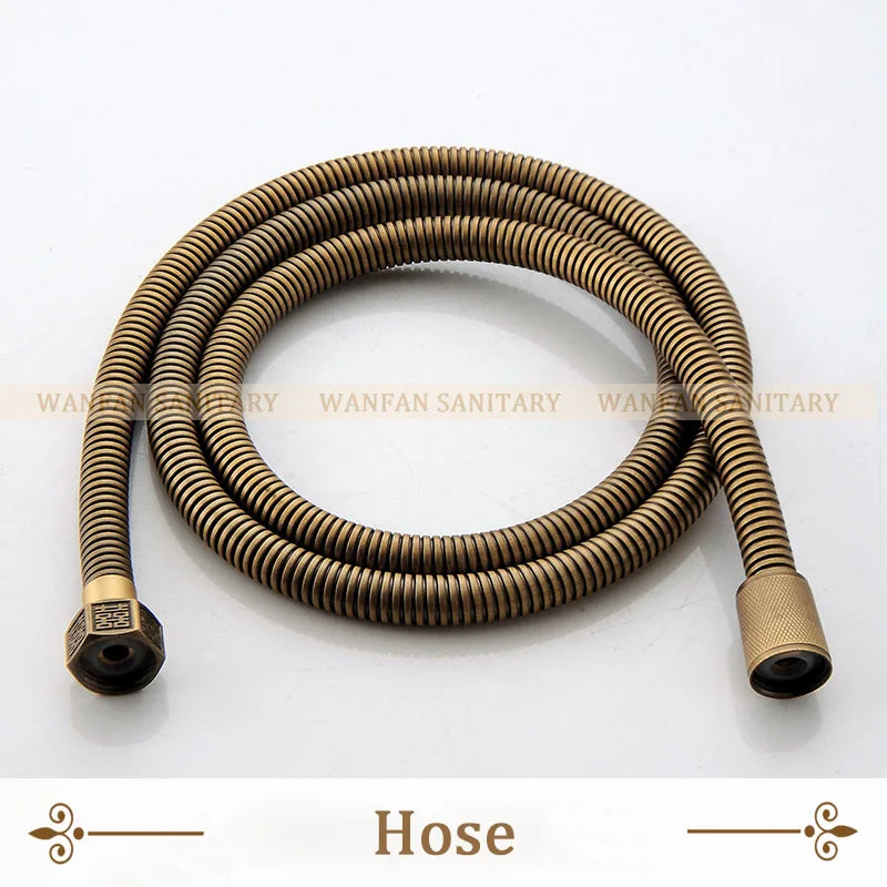 DecorBites™ Antique Brass Wall Mounted Bidet Faucet Hygienic Shower Sprayer Tap