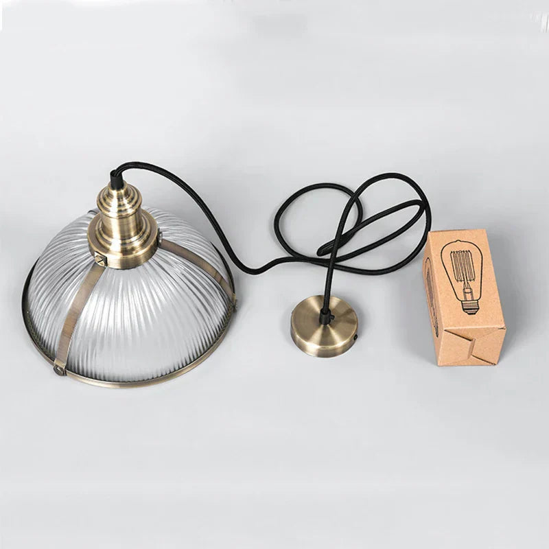 DecorBites™ Glass Shade Pendant Light Fixture for Dining Room Office E27