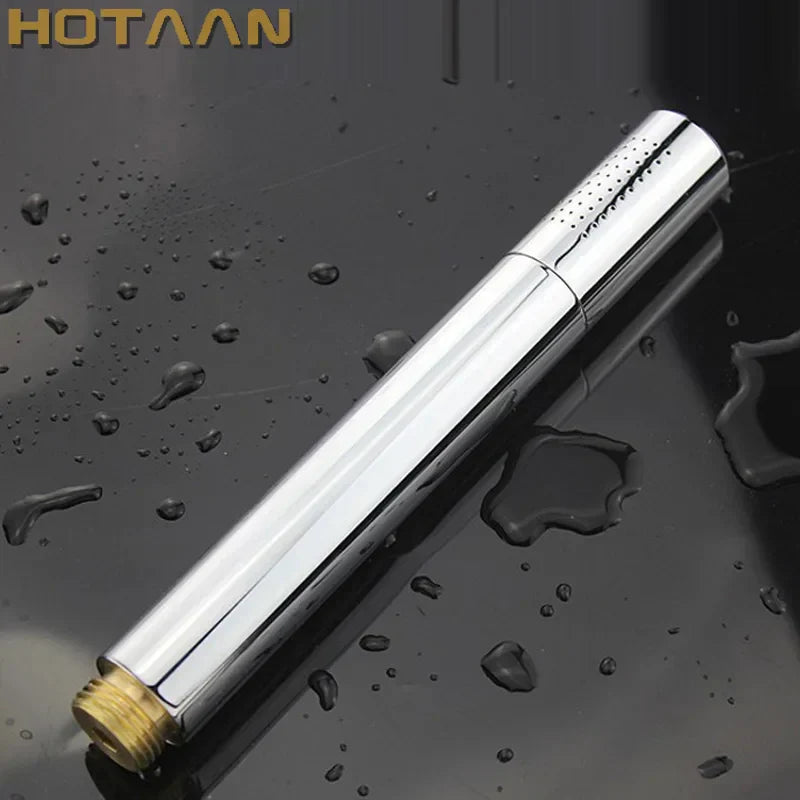 DecorBites™ Brass Handheld Shower Head Chrome Finish Water Saving Hand Shower Sprayer