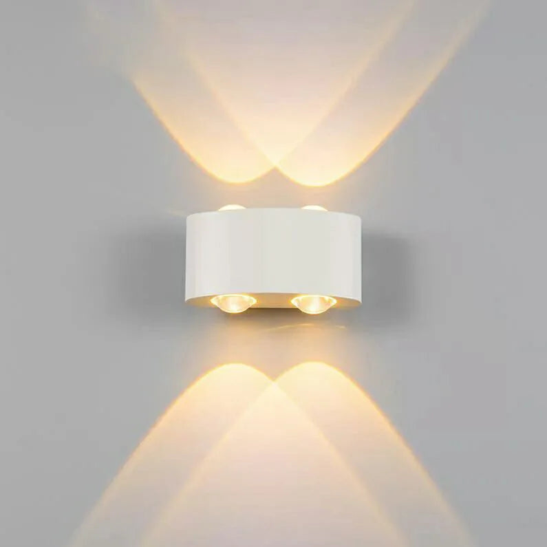 DecorBites™ Aluminum Wall Lamps: Bedside & Living Room Lighting Fixture, Warm/Cool Light, AC85-260V