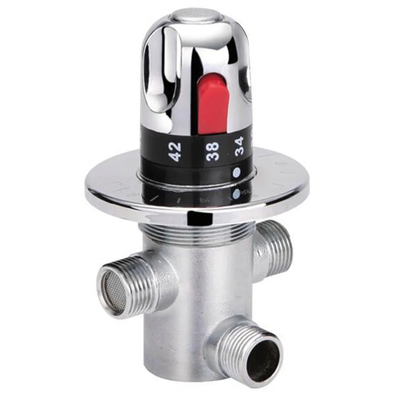 DecorBites™ Brass Thermostatic Shower Mixer Valve Cartridge, G1/2 Standard